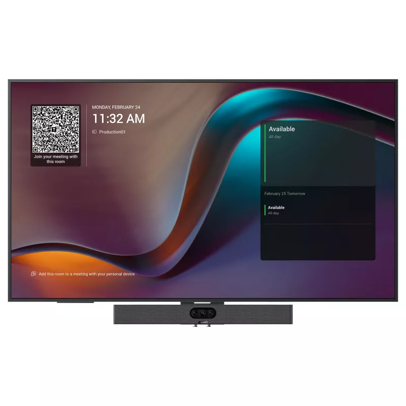 Yealink MSFT Meeting Display MD55 – 55 colių 4K interaktyvus liečiamas ekranas, skirtas Microsoft Teams Rooms