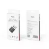 YESIDO GS09 Mini Aliuminio lydinio USB Type-C į USB-A OTG adapteris juodas