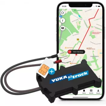 YUKAtrack easyWire 4G AIO GPS automobilinis sekiklis su SIM ir duomenų planu