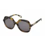 Zadig & Voltaire moteriški stačiakampiai akiniai nuo saulės SZV404-5607HL Havana/rudi gradientiniai 56mm