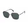 ZADIG & VOLTAIRE moteriški akiniai nuo saulės SZV369-580A47 Havana acetatinis kvadratinis rėmelis, rudi gradientiniai lęšiai 58mm