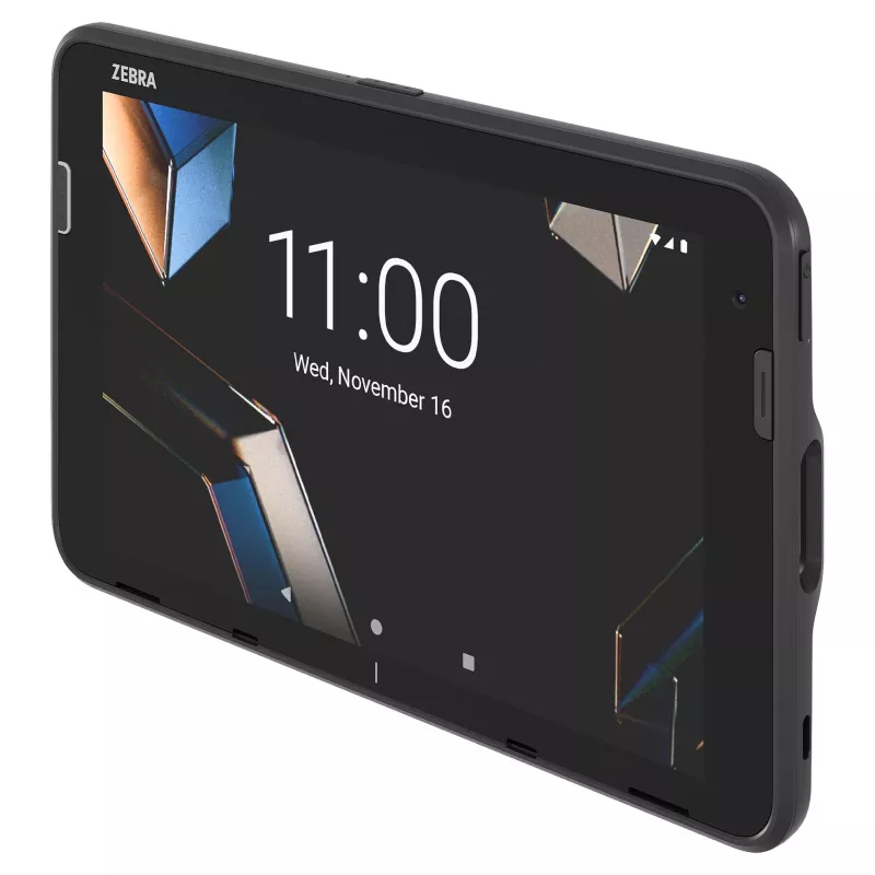 Zebra ET401 nešiojamas planšetinis kompiuteris, 8 colių, Android 15, 64 GB UFS, Wi-Fi 6, 5G