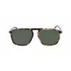 ZEISS MAN Akiniai nuo saulės ZS22507S57162 Stačiakampis acetatinis rėmelis, juodi, pilki lęšiai 57/16/145 mm