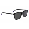 ZEISS MAN ZS22511S54180 Akiniai nuo saulės – stačiakampis acetatinis rėmelis su pilkais lęšiais