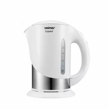 Zelmer Crystal ZCK7630W elektrinis virdulys, 1,7 l, 2200 W, baltas