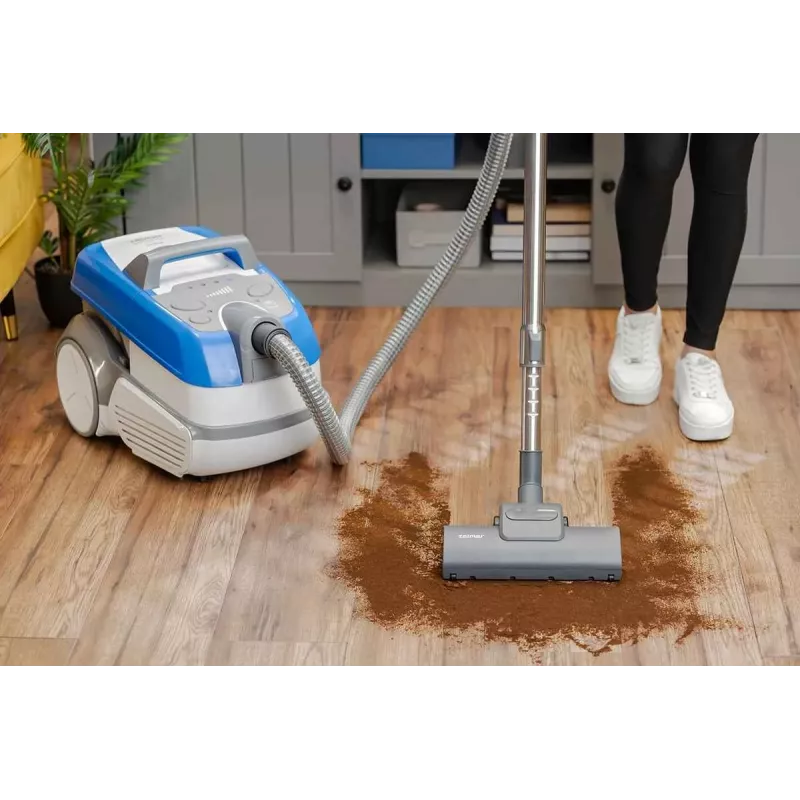 Zelmer Leon ZVC9150D universalus siurblys (sausas ir šlapias valymas), 2100 W, HEPA, mėlynas
