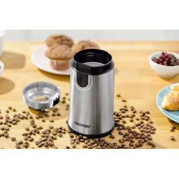 Zelmer ZCG7425 Kavos Malūnėlis, 150 W Pjaustymo Malūnėlis, 50 g Talpa, Juodos Spalvos