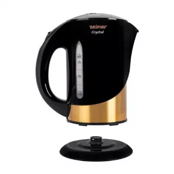Zelmer ZCK7630 Crystal Gold elektrinis virdulys 1,7 l, 2200 W, juodas ir auksinis