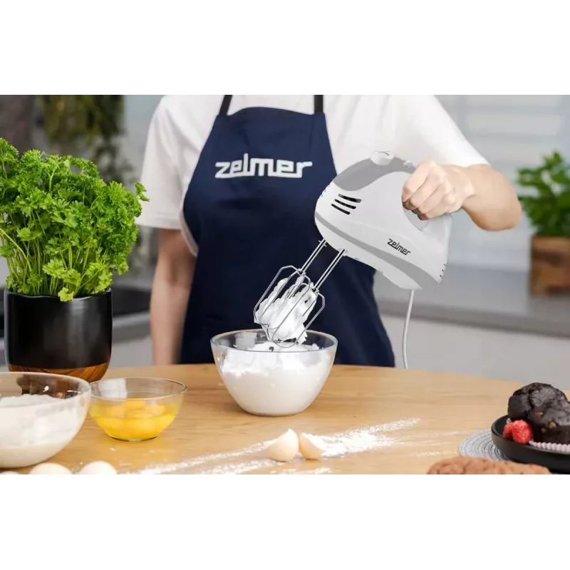 Zelmer ZHM1650 rankinis plaktuvas – 400 W, 5 greičių, turbo, juodos spalvos