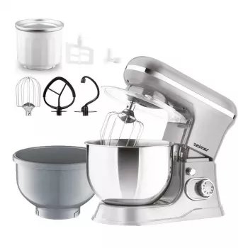 Zelmer ZKR1360 virtuvinis mikseris su stovu, 1200 W, 4,5 l ir 5 l dubenys, planetarinis maišymas, SMART MIX