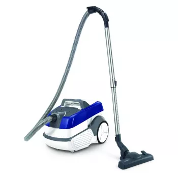Zelmer ZVC9140D W&D AquaLeon Pro šlapio ir sauso valymo dulkių siurblys, 1700 W, vandens filtras, juodos/sidabrinės/mėlynos spalvos