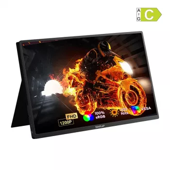 ZEUSLAP P16 Plus nešiojamas monitorius - 180Hz | 1920x1200 | IPS | 16 inch