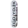 Zoo York Logo Block Black/White 7.75 Skateboard Deck