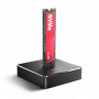 AXAGON ADSA-M2C11 USB-C 10Gbps stotelė vienam M.2 NVMe arba SATA SSD