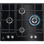 Electrolux KGG6456K 60 cm įmontuojama dujinė kaitlentė su 4 degikliais, juodas stiklas