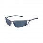 Arnette AN3093-749-55 vyriški stačiakampiai akiniai nuo saulės, matinis juodas / tamsiai pilki, 64-16-120 mm