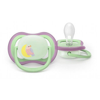 Philips AVENT Ultra Air Night kramtukas 6-18 mėn., 2 vnt., švytintis tamsoje