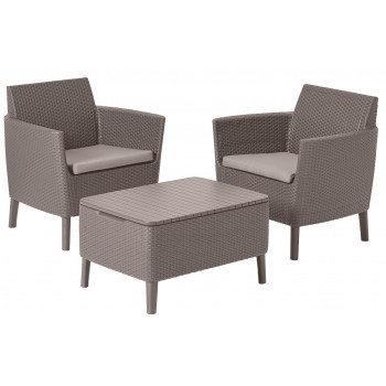 KETER Sodo baldų komplektas Salemo Balcony Set smėlio spalvos