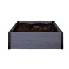 KETER Maple Square bortelis kvadratinei lysvei 106x106x32 cm, pilkas