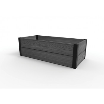 KETER Stačiakampė lysvė Maple Trough 106x52x32cm pilka