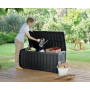KETER Sodo daiktų dėžė / suolas Glenwood Storage Box 390 L - pilka