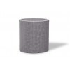 KETER Flowerpot Medium Cylinder Planter, šviesiai pilkas