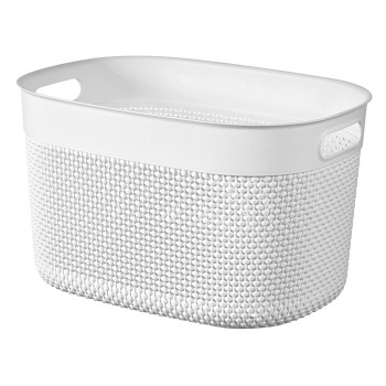 CURVER Basket Filo L 18L 38x28x22cm baltas