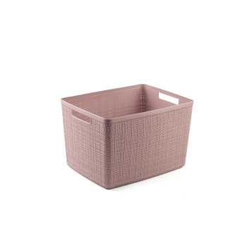 CURVER pintinė Jute L 20L 36x28x23cm rožinė