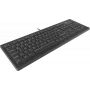 Klaviatūra Contour Design Active Key AK-C8100, medicininė, USB, QWERTZ, vokiškas išdėstymas, juoda