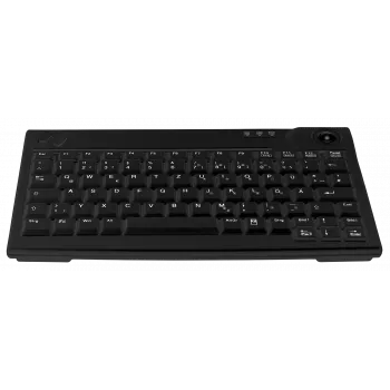 Contour Design Active Key AK-440-TU klaviatūra, USB, QWERTY, JAV anglų, juoda