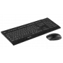 CHERRY B.Unlimited 3.0 belaidė klaviatūra su pele, RF, AZERTY, juoda