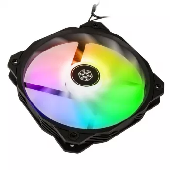SilverStone SST-AS140B 140 mm ARGB korpuso ventiliatorius