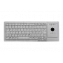Klaviatūra su trackball Contour Design Active Key AK-4400, pilno dydžio, USB, balta, skirta biurui