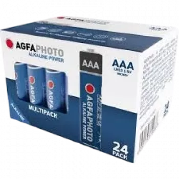 AgfaPhoto Power LR03 Micro (AAA) baterija šarminė 1,5 V 24 vnt. (110-819938)