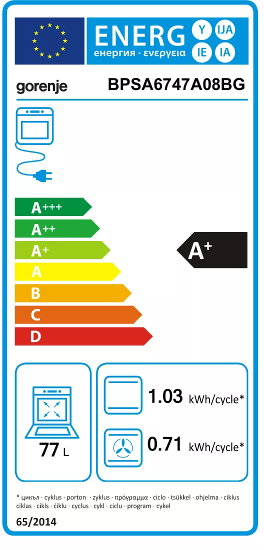 Energijos etiketė