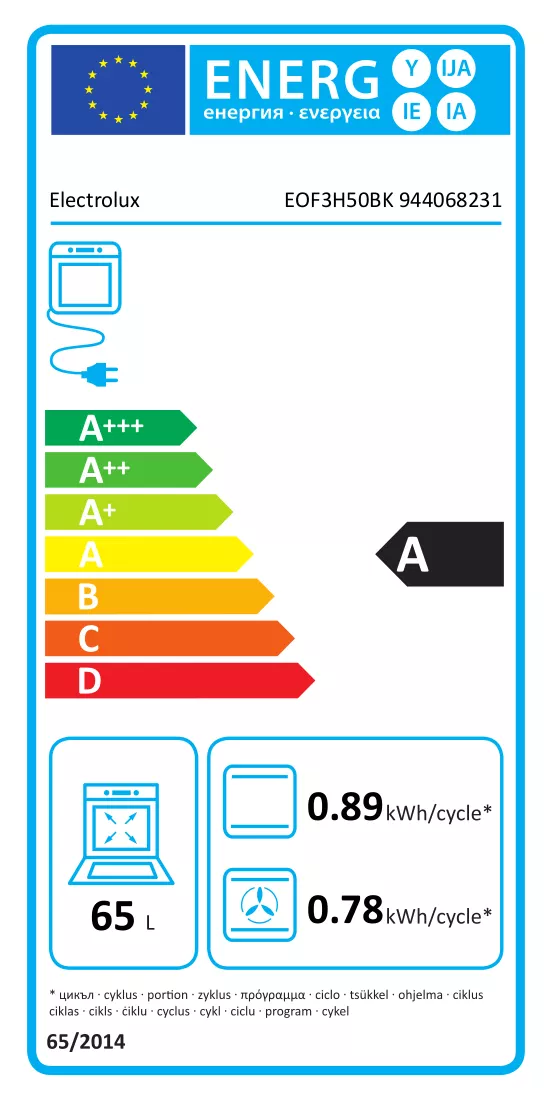 Energijos etiketė