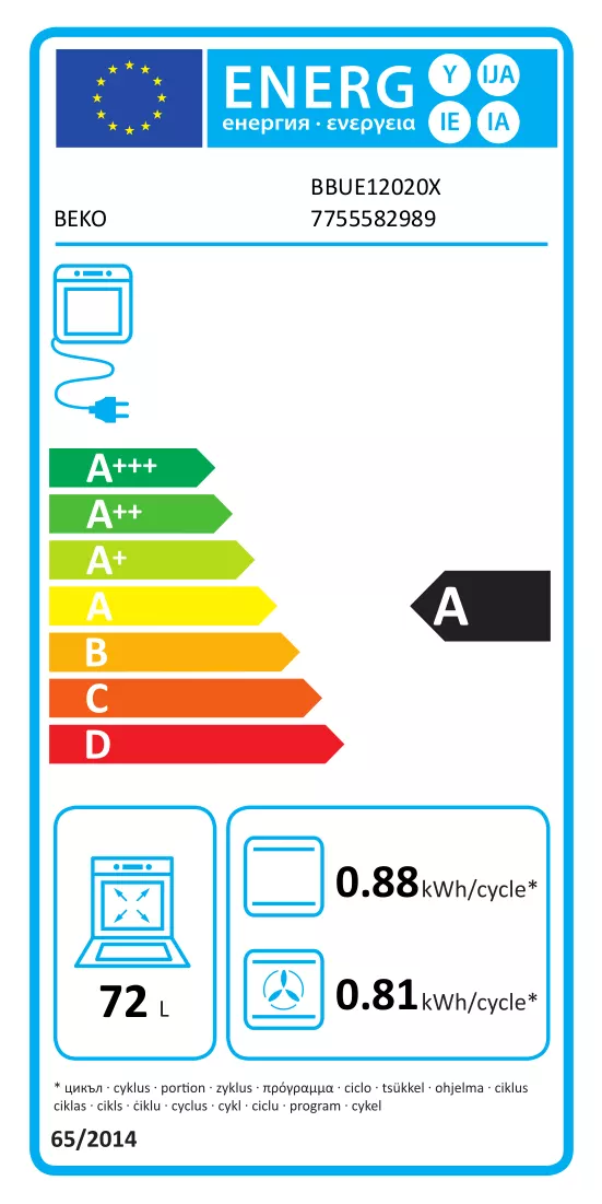 Energijos etiketė
