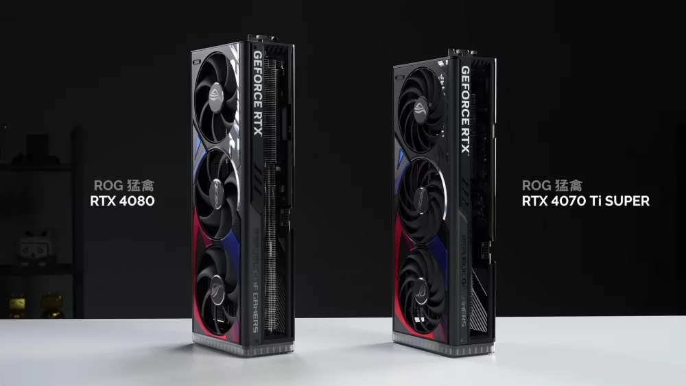 Triple fan gaming graphics card