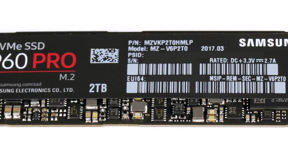 Samsung M.2 NVMe SSD